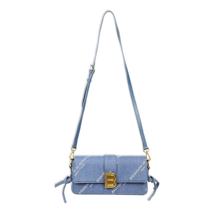 Brandon Blackwood Denim Nia Bag