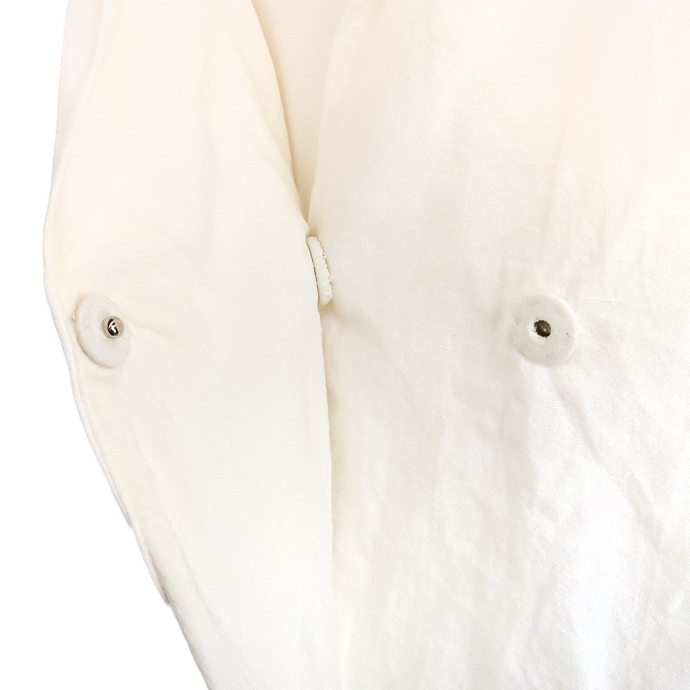 Brunello Cucinelli Cream Silk Vest