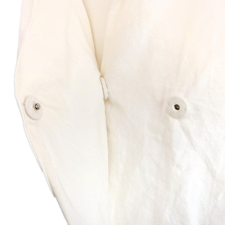 Brunello Cucinelli Cream Silk Vest