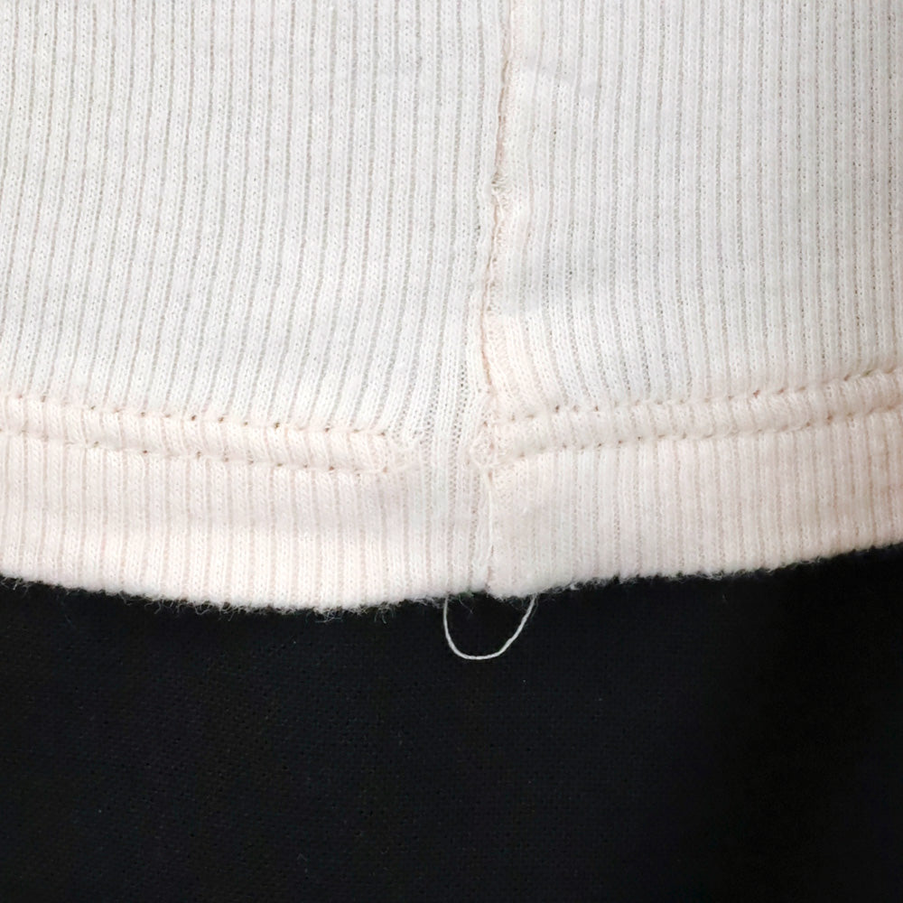 Brunello Cucinelli Pink Ruffle Ribbed Tank Top