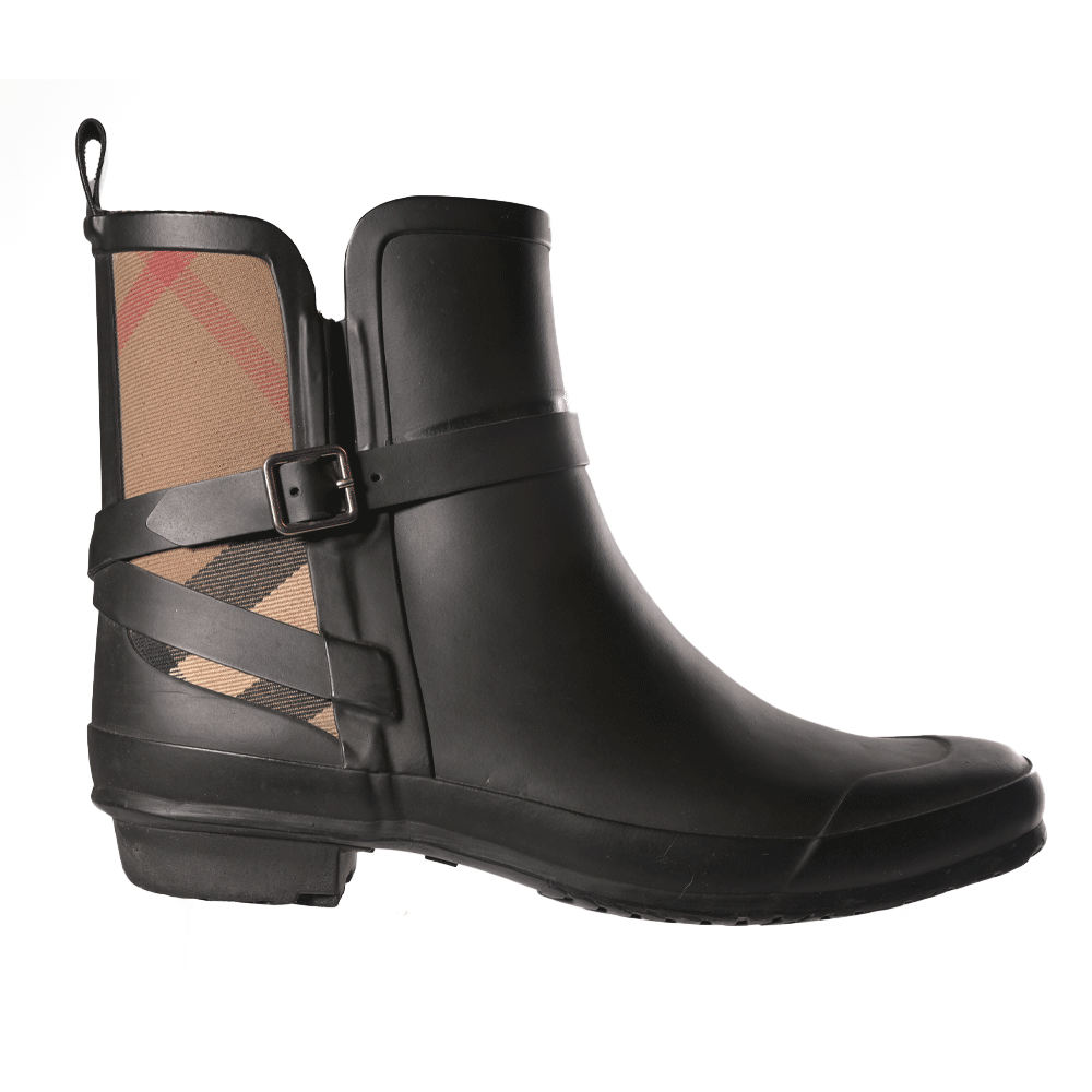Burberry ankle rain deals boots