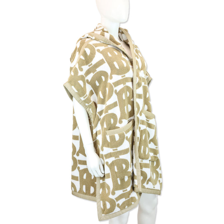 Burberry Archive Beige TB Monogram Jacquard Towel Carla Cape