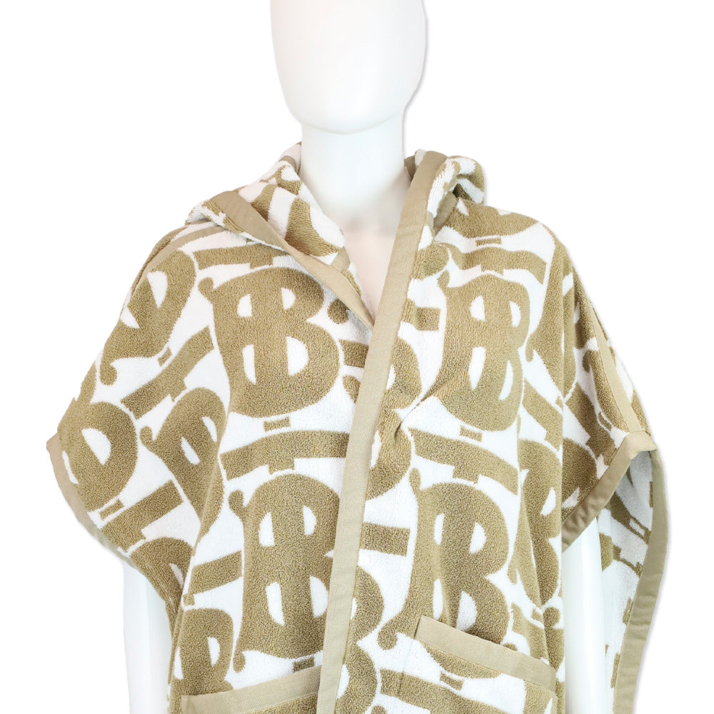 Burberry Archive Beige TB Monogram Jacquard Towel Carla Cape