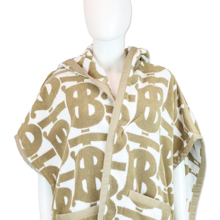 Burberry Archive Beige TB Monogram Jacquard Towel Carla Cape