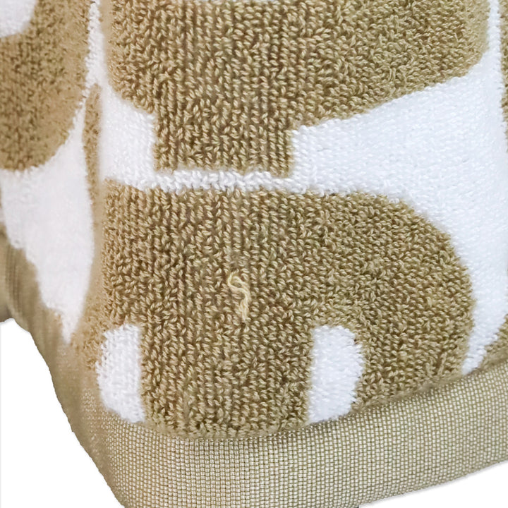 Burberry Archive Beige TB Monogram Jacquard Towel Carla Cape