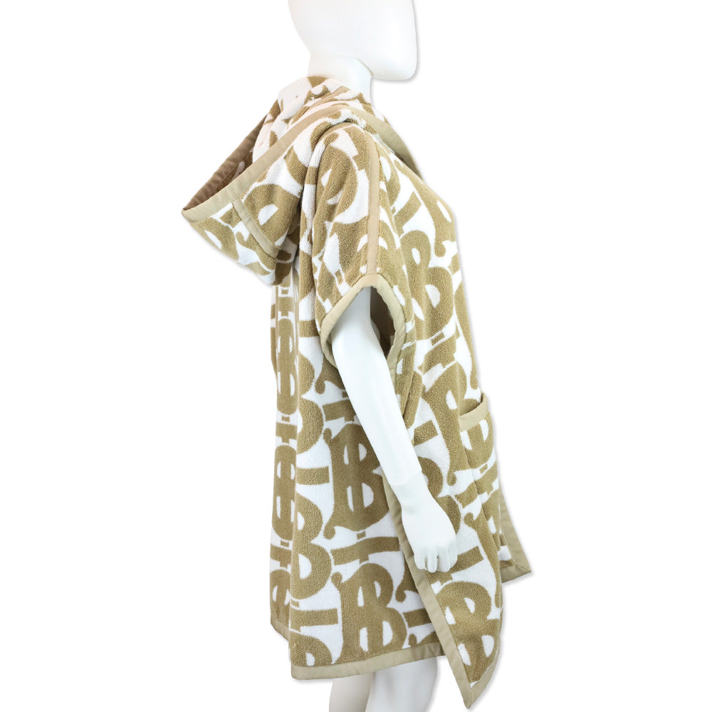 Burberry Archive Beige TB Monogram Jacquard Towel Carla Cape