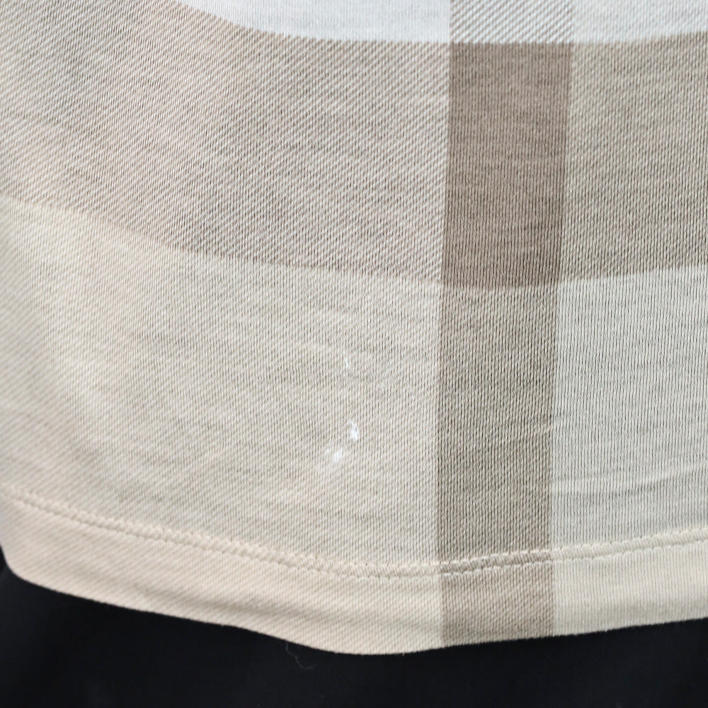 Burberry Beige Check Modal T-Shirt