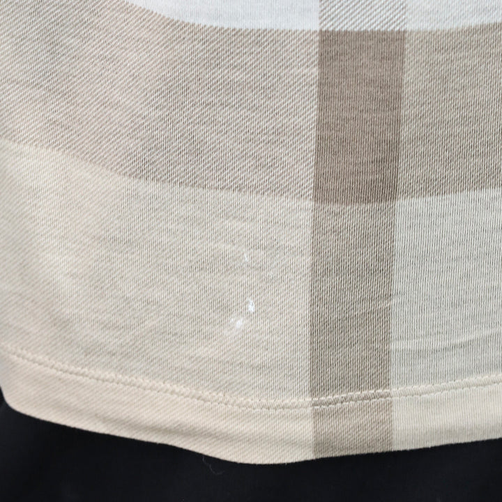 Burberry Beige Check Modal T-Shirt