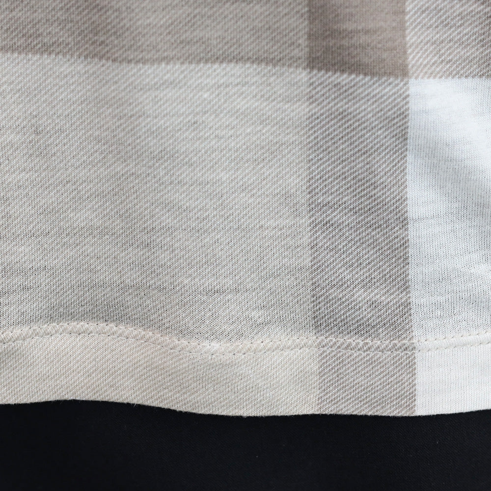 Burberry Beige Check Modal T-Shirt