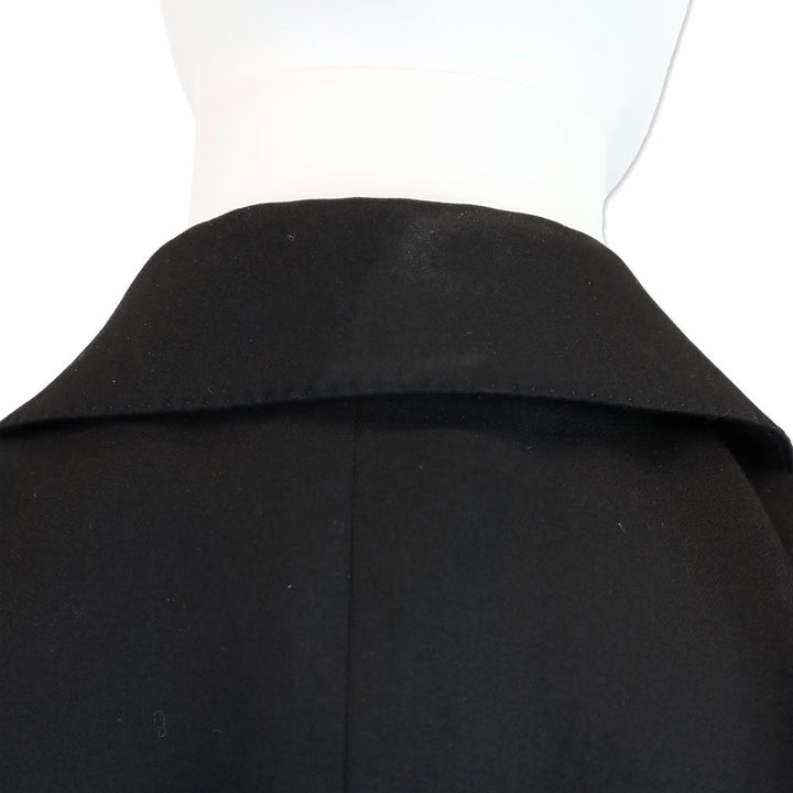 Burberry Black Double-Breasted Gilet