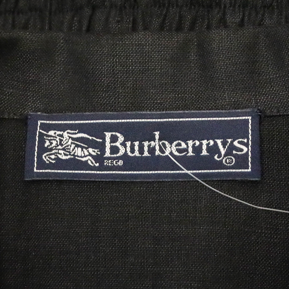 Burberry Black Linen Vest