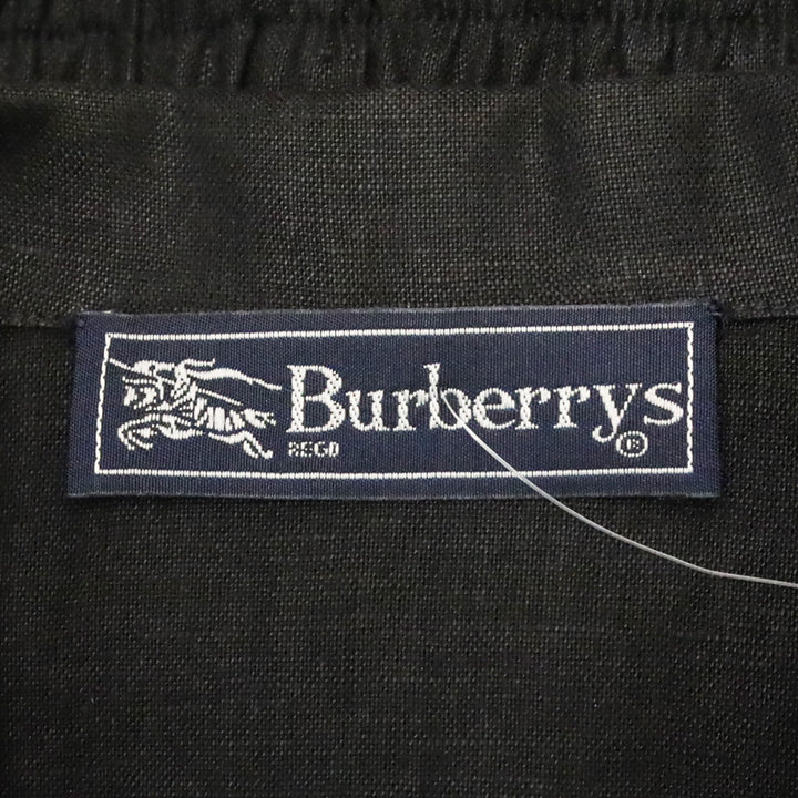 Burberry Black Linen Vest
