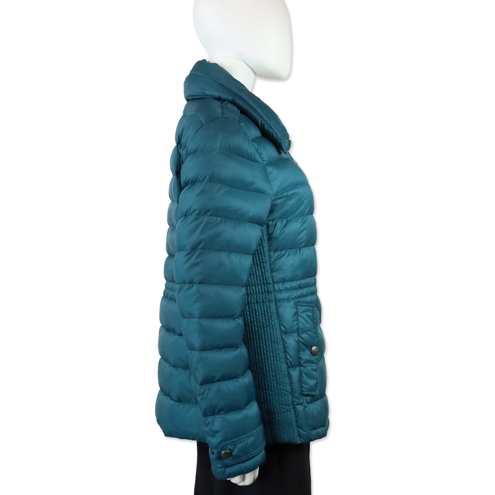 Burberry Brit Blue Teal Puffer Jacket
