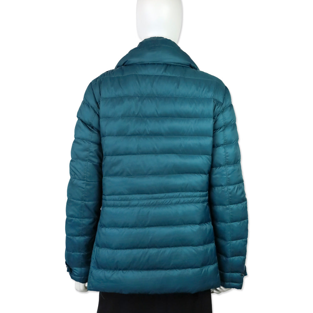 Burberry Brit Blue Teal Puffer Jacket