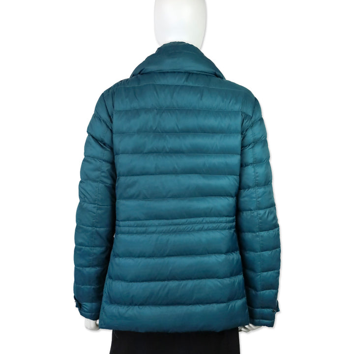 Burberry Brit Blue Teal Puffer Jacket