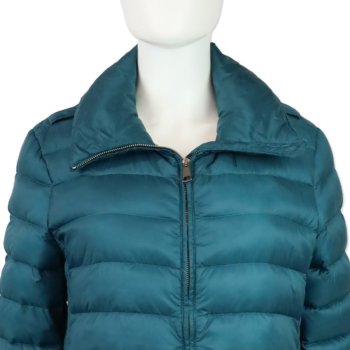 Burberry Brit Blue Teal Puffer Jacket