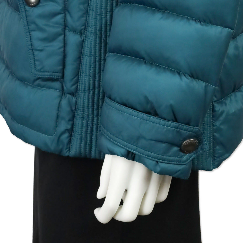Burberry Brit Blue Teal Puffer Jacket