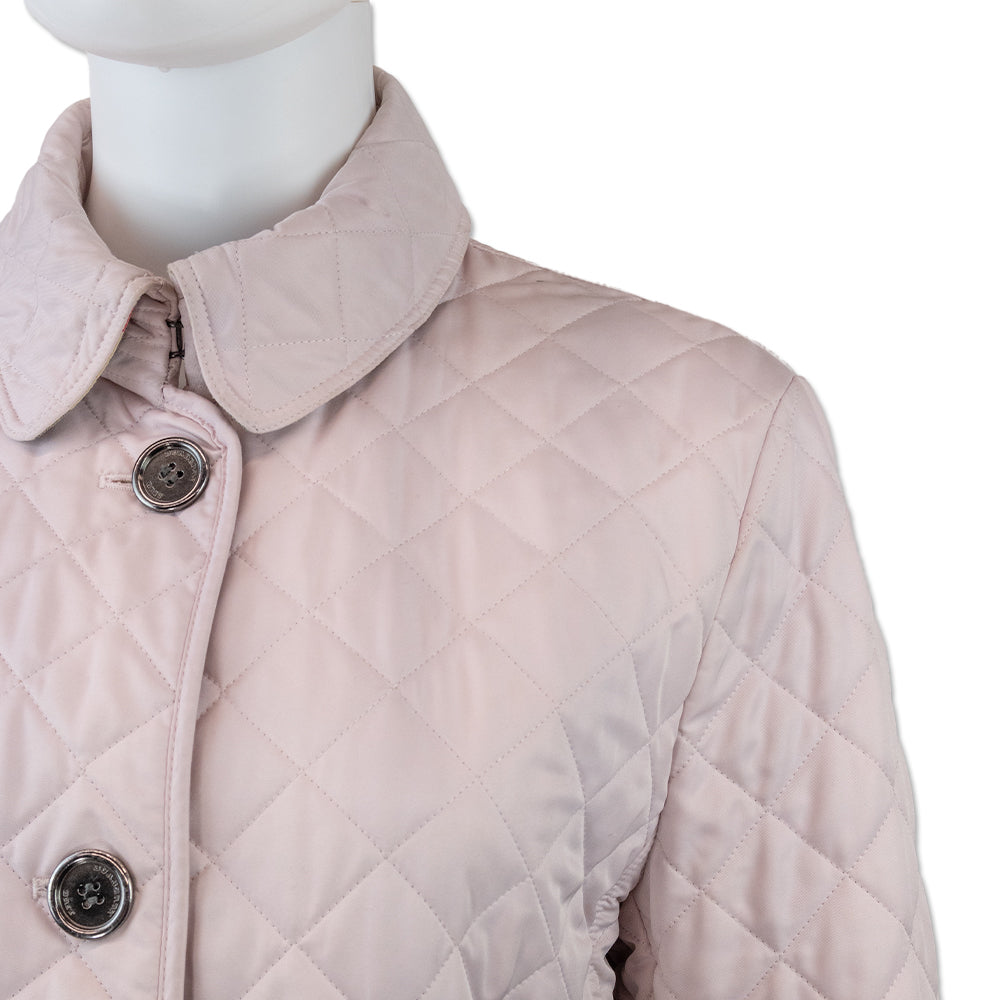 Burberry Brit Pink Diamond Quilted Jacket