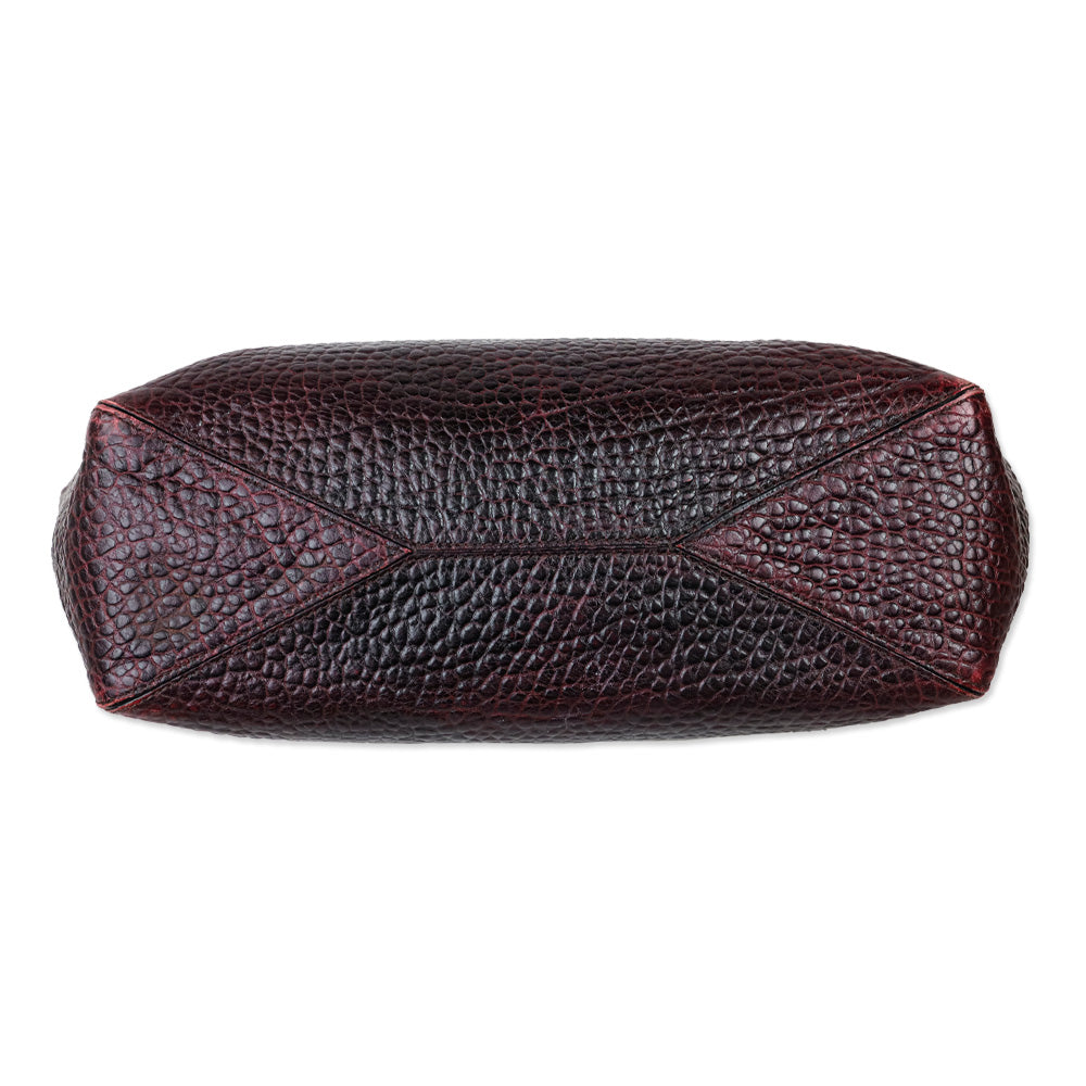 Burberry Burgundy Grain Medium Dewsbury Tote