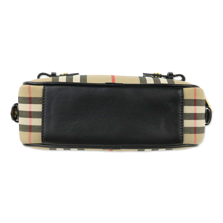 Burberry Check Plaid Crossbody Bag