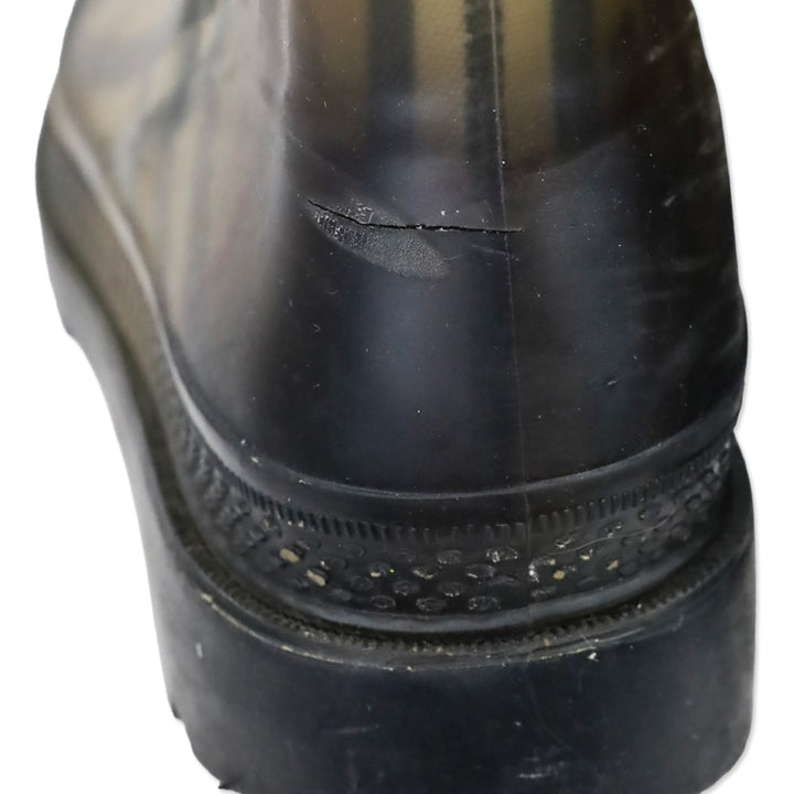 Burberry Haymarket Check Rubber Rain Boots