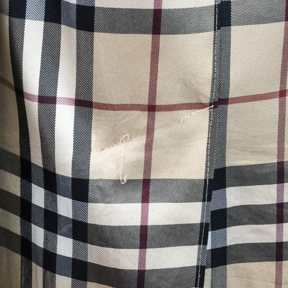 Burberry House Check Belted Coat
