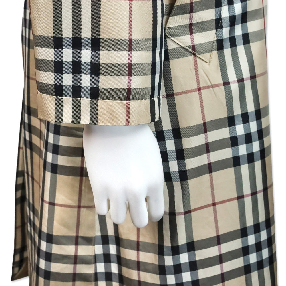 Burberry House Check Belted Coat