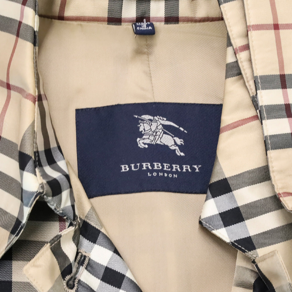 Burberry House Check Belted Coat