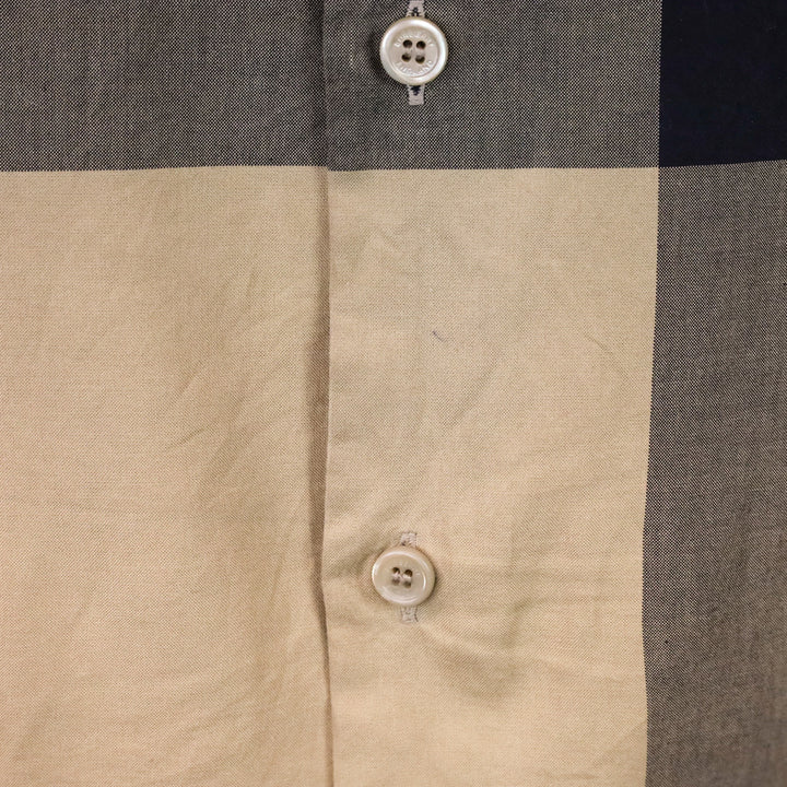Burberry London Nova House Check Cotton Button Up Shirt
