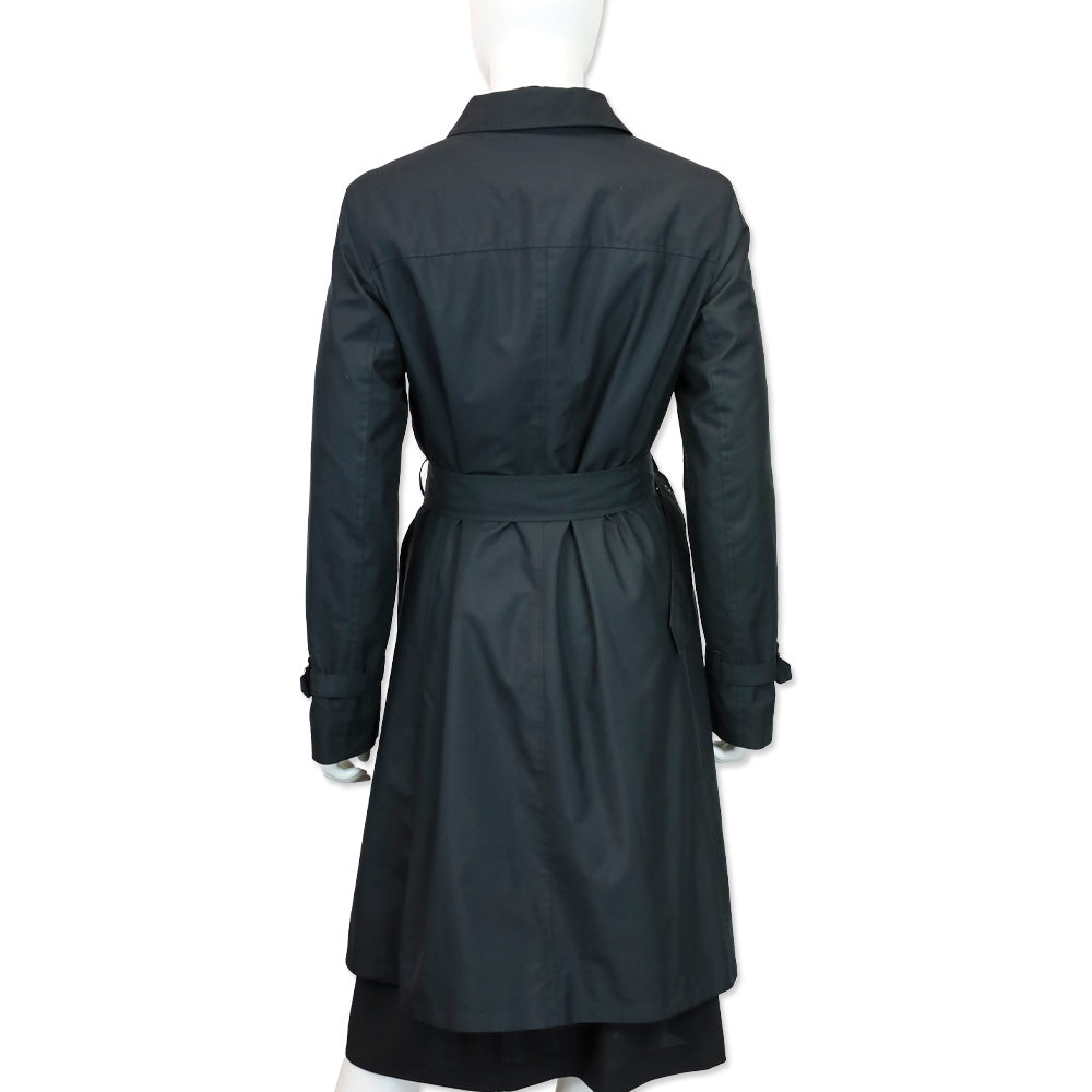 Burberry London Tess Black Lightweight Trench Coat