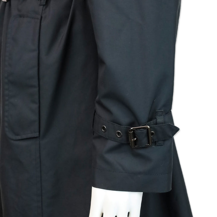 Burberry London Tess Black Lightweight Trench Coat