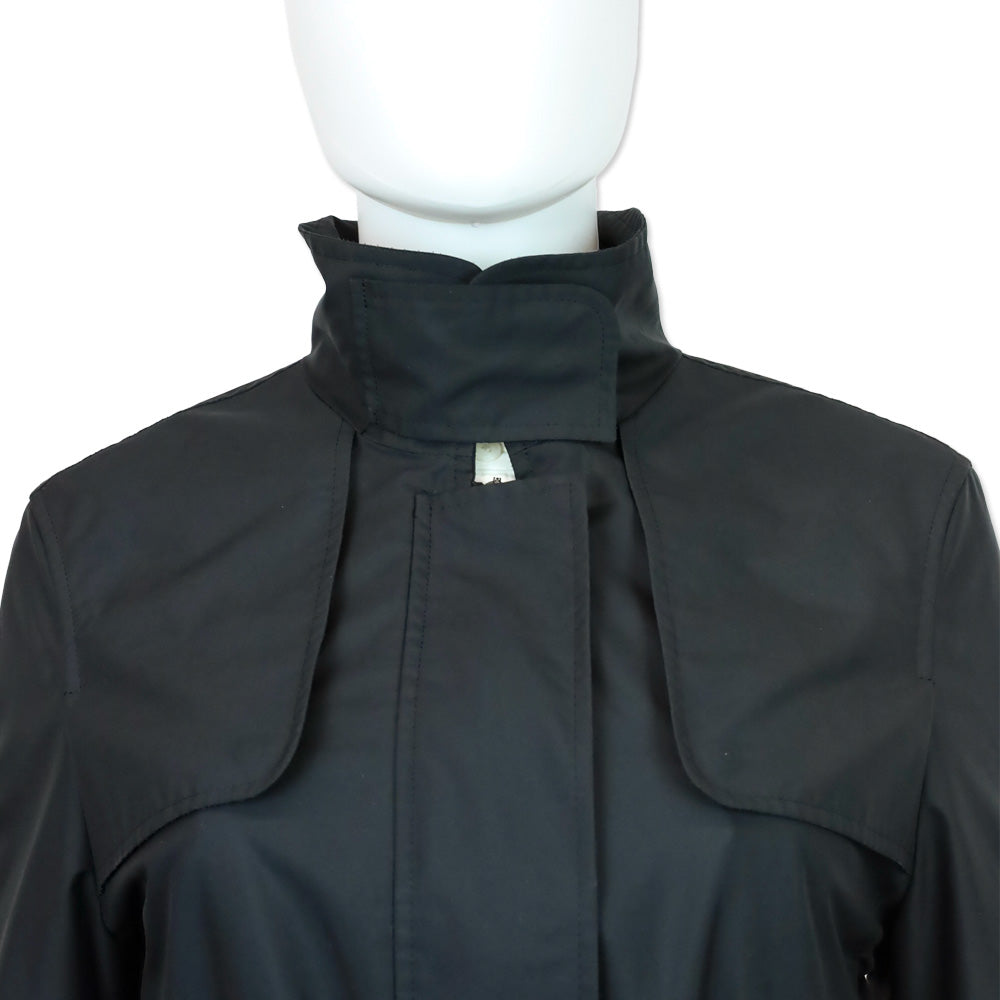Burberry London Tess Black Lightweight Trench Coat