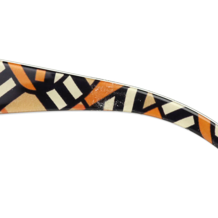 Burberry Multi B Check Pattern Acetate Square Sunglasses
