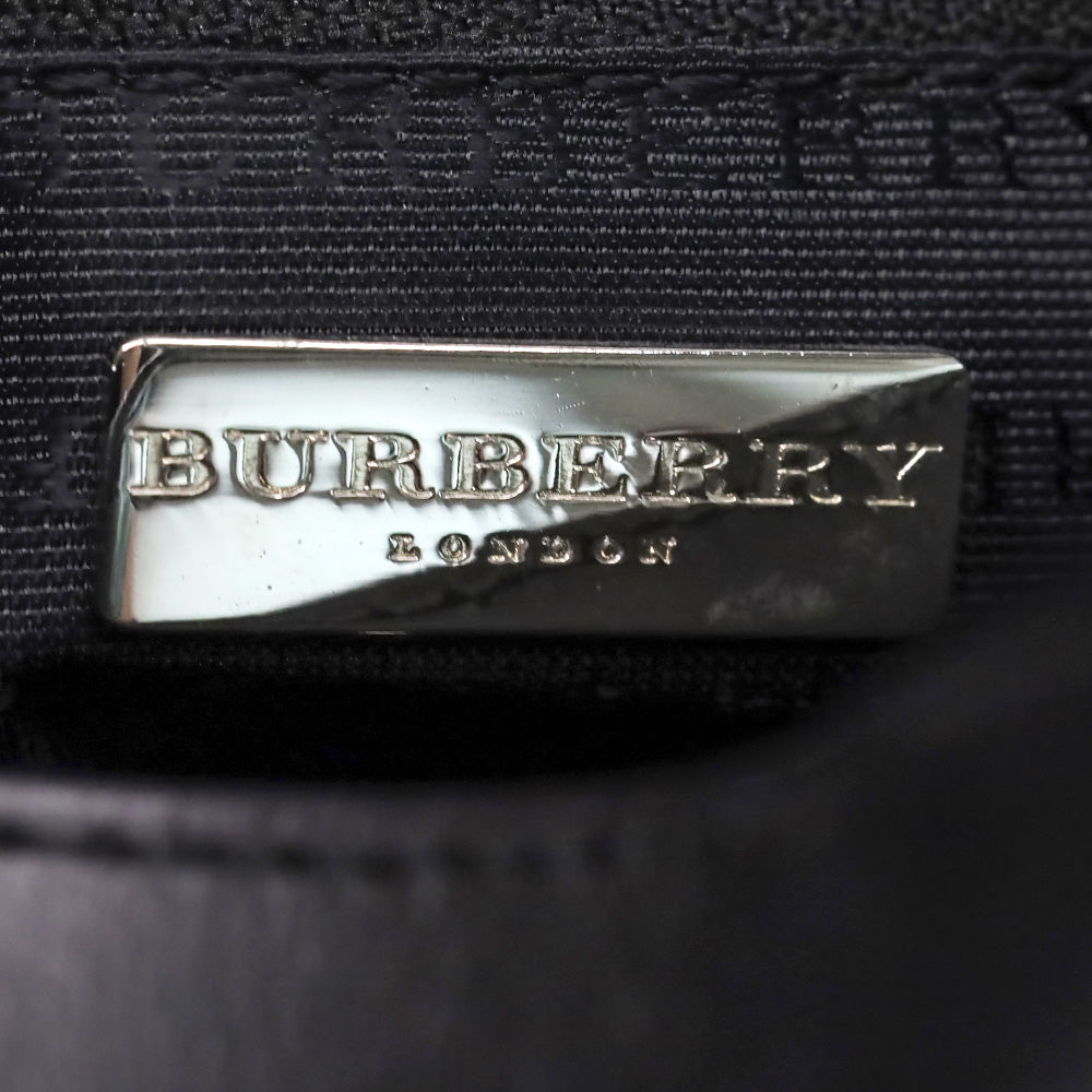 Burberry Nova Check Coated Canvas Small Shoulder Bag