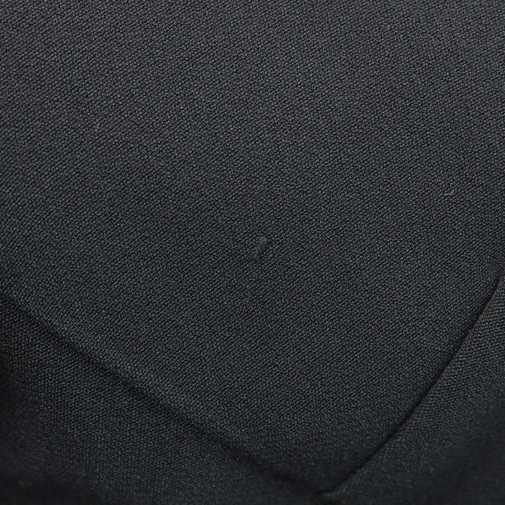Burberry Prorsum Black Bow V-Neck Short Sleeve Midi Dress