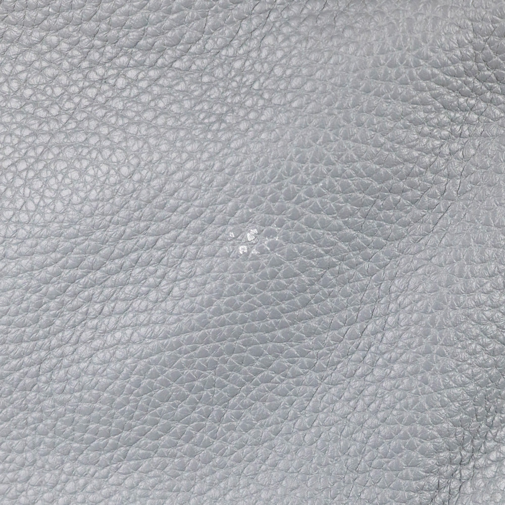 Burberry Storm Grey London Grainy Leather Medium Cale Hobo Bag