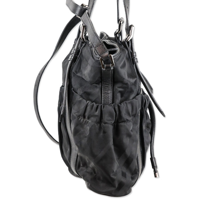 Burberry Supernova Check Nylon Diaper Bag
