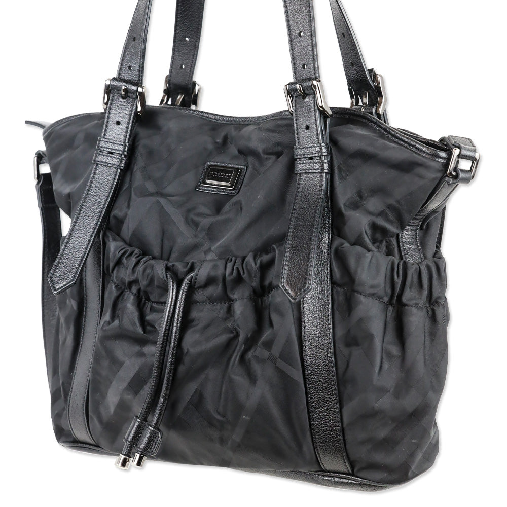 Burberry Supernova Check Nylon Diaper Bag
