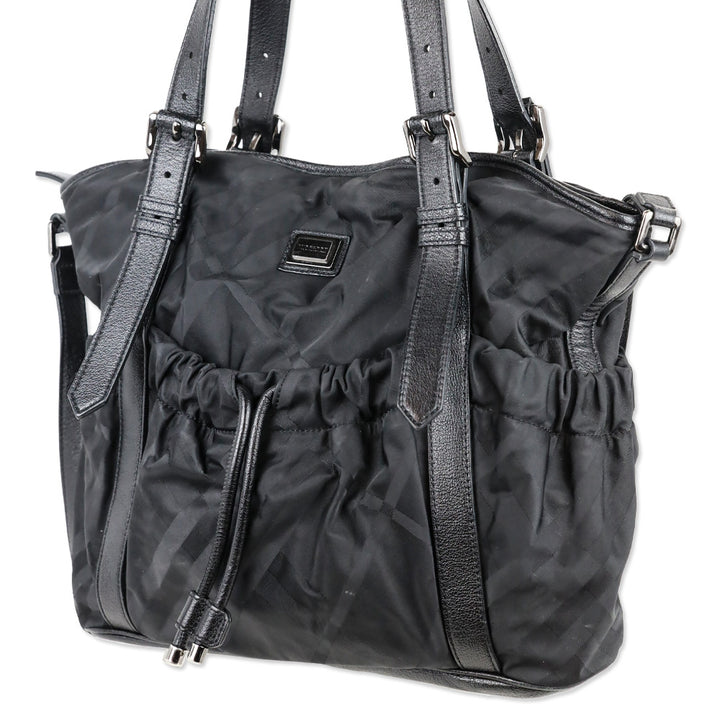 Burberry Supernova Check Nylon Diaper Bag