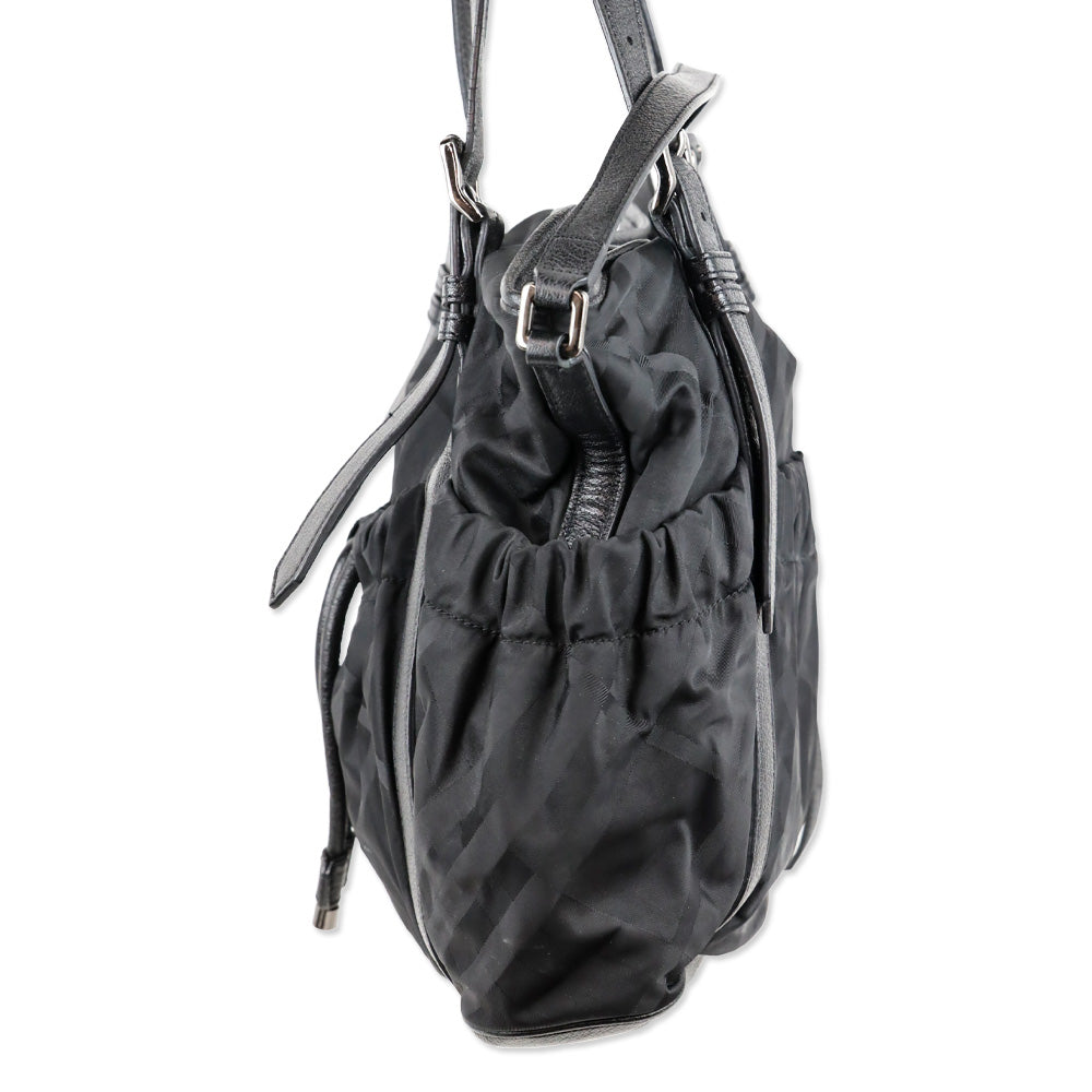 Burberry Supernova Check Nylon Diaper Bag