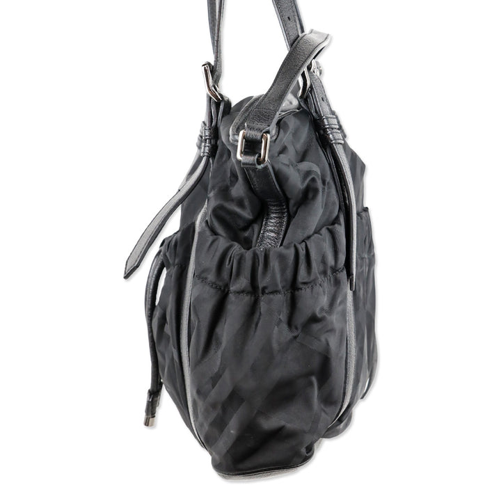 Burberry Supernova Check Nylon Diaper Bag