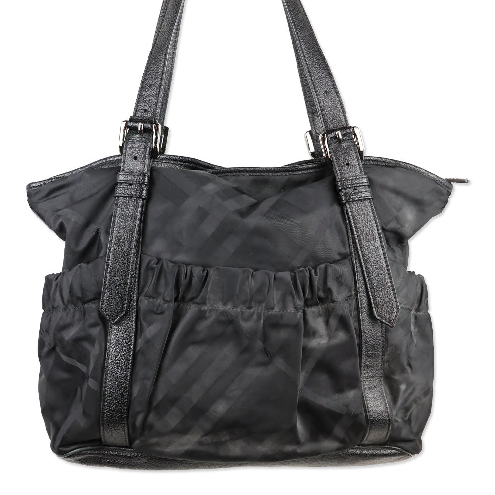 Burberry Supernova Check Nylon Diaper Bag