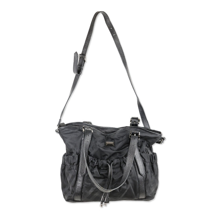Burberry Supernova Check Nylon Diaper Bag