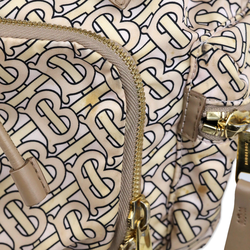 Burberry TB Monogram Nylon Small Rucksack Backpack