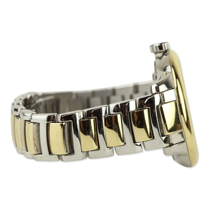 Burberry The Classic Champagne Gold Dial Two Tone Steel Strap Watch