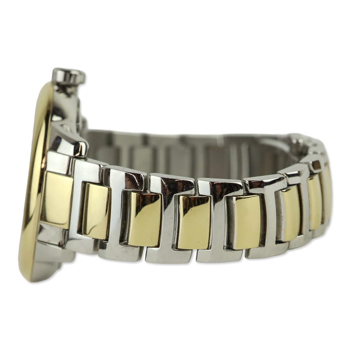 Burberry The Classic Champagne Gold Dial Two Tone Steel Strap Watch