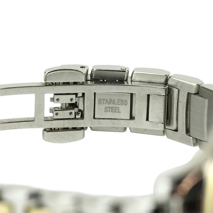 Burberry The Classic Champagne Gold Dial Two Tone Steel Strap Watch