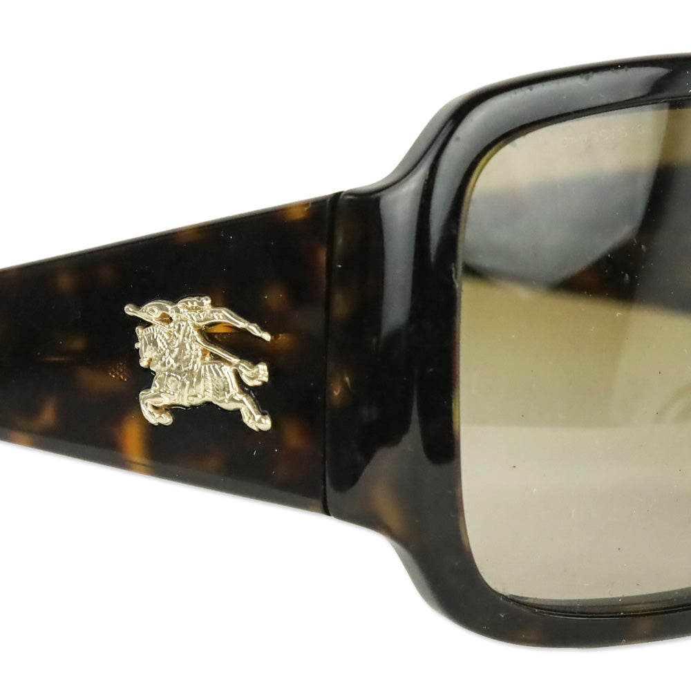 Burberry Tortoise Shell Oversized Square Sunglasses