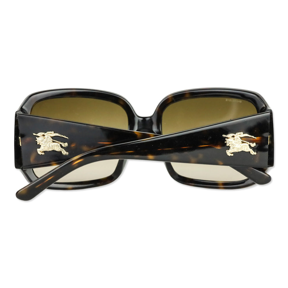 Burberry Tortoise Shell Oversized Square Sunglasses