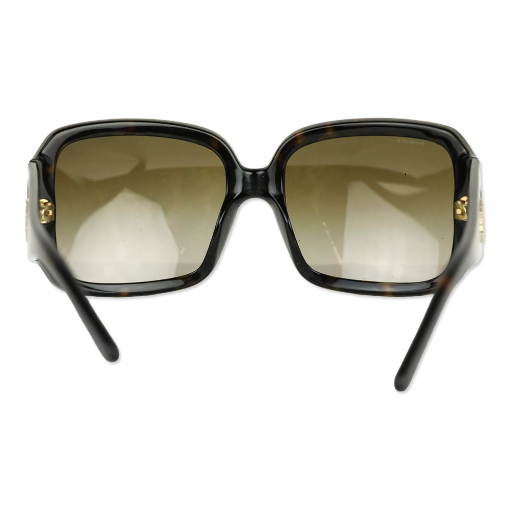 Burberry Tortoise Shell Oversized Square Sunglasses